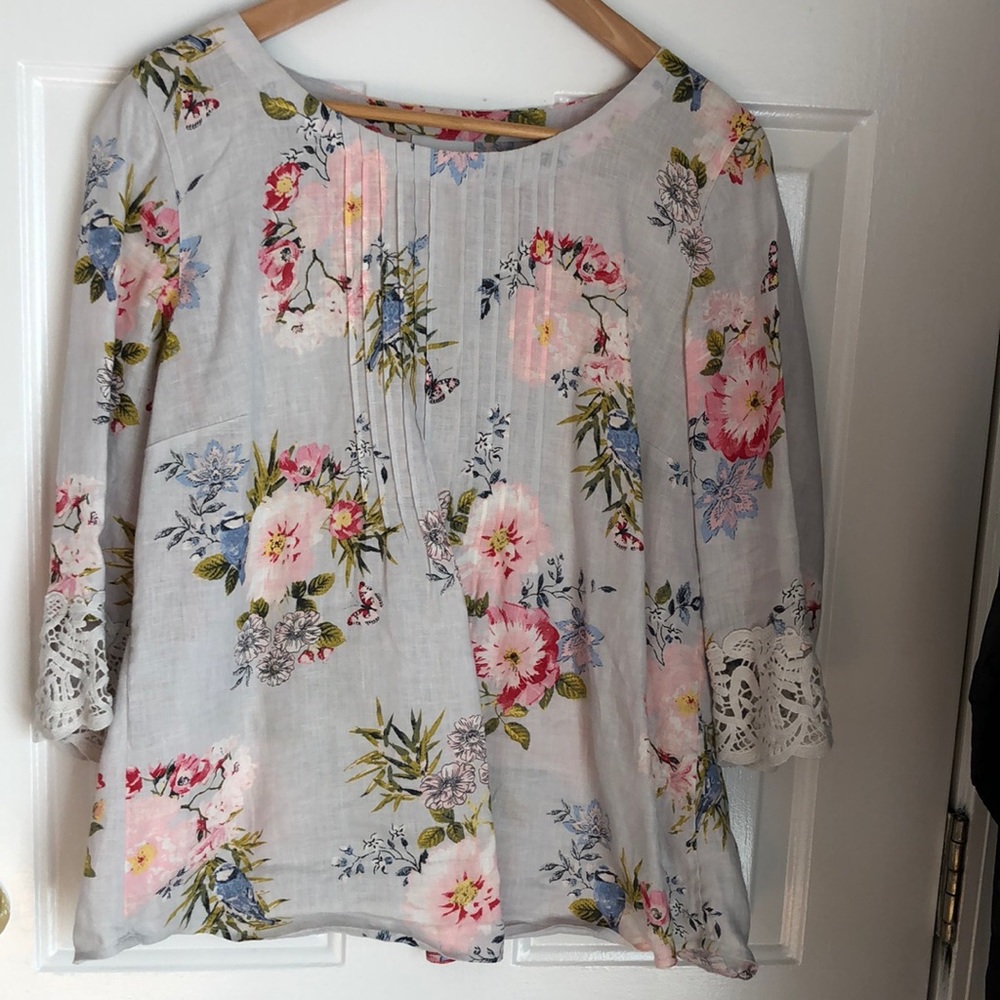 JJill linen tunic in excellent condition.